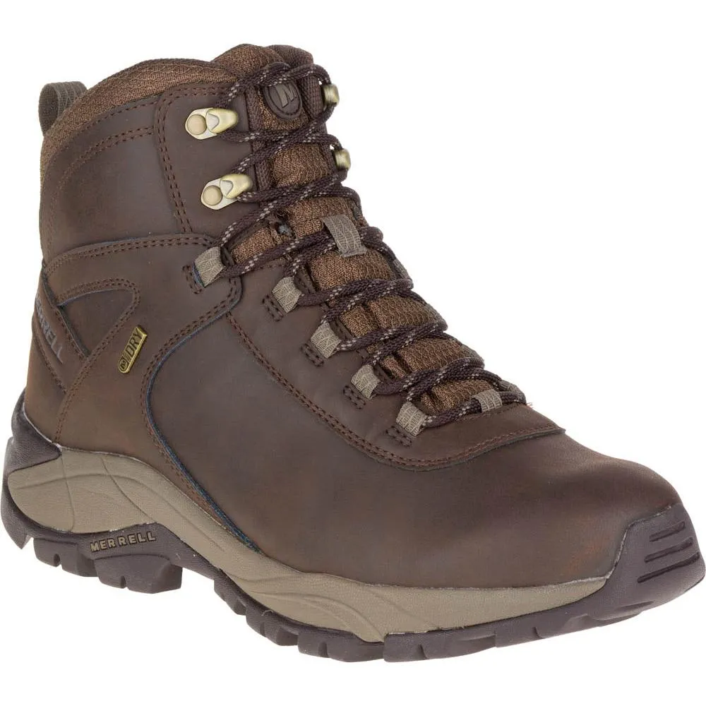 Merrell Bottes De Randonnée En Cuir WP Vego Mid 3 Merrell Bottes De Randonnée En Cuir WP Vego Mid
